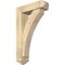 Ekena Millwork Thorton Arts and Crafts Rough Sawn Bracket w/ Offset Brace, Douglas Fir, 6"W x 20"D x 32"H BKT0604X20X32THR03RDF - alternate 1